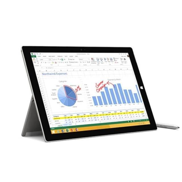 MICROSOFT Surface Pro 3 Intel Core I7 Gen 4650U – 8GB / 256GB SSD