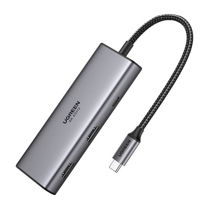 UGREEN 7 in 1 USB-C Multifunction Adapter 4K Win/mac CM498