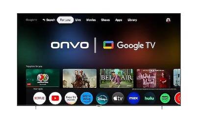 Onvo 85OVF9000U 4K Ultra HD 85″Google Smart LED TV