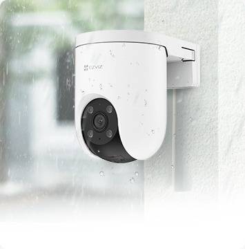 EZVIZ H8c Pro 4K+ 360 view Auto Zoom Tracking Active Defense NVR Support