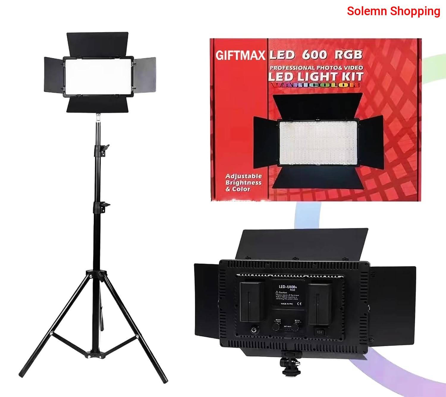 LED LIGHT KIT 600 RGB (بدون حامل)
