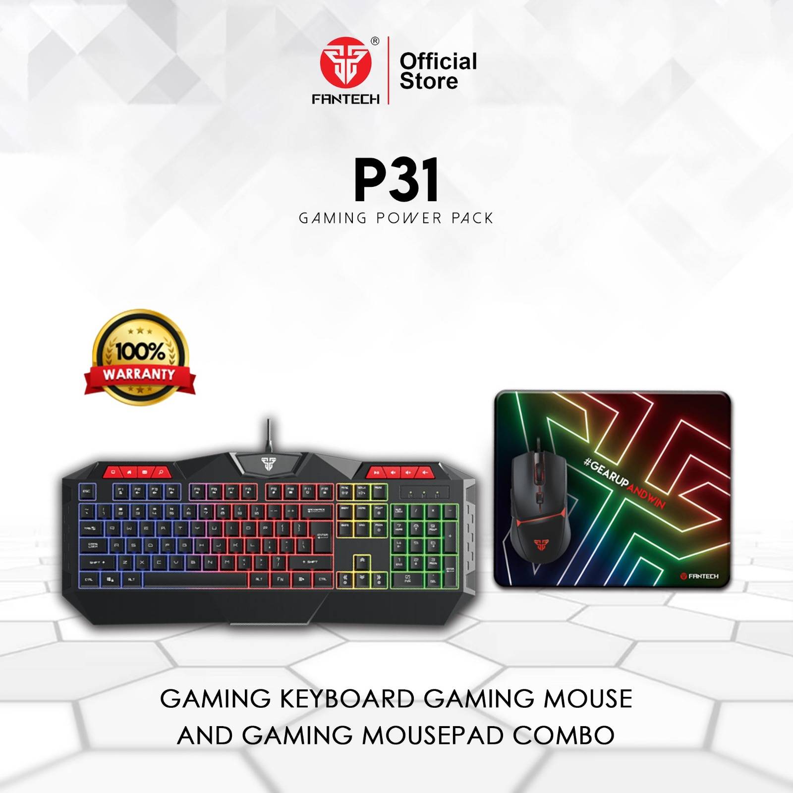 FANTECH Hero P31 Gaming 3-in-1 Combo