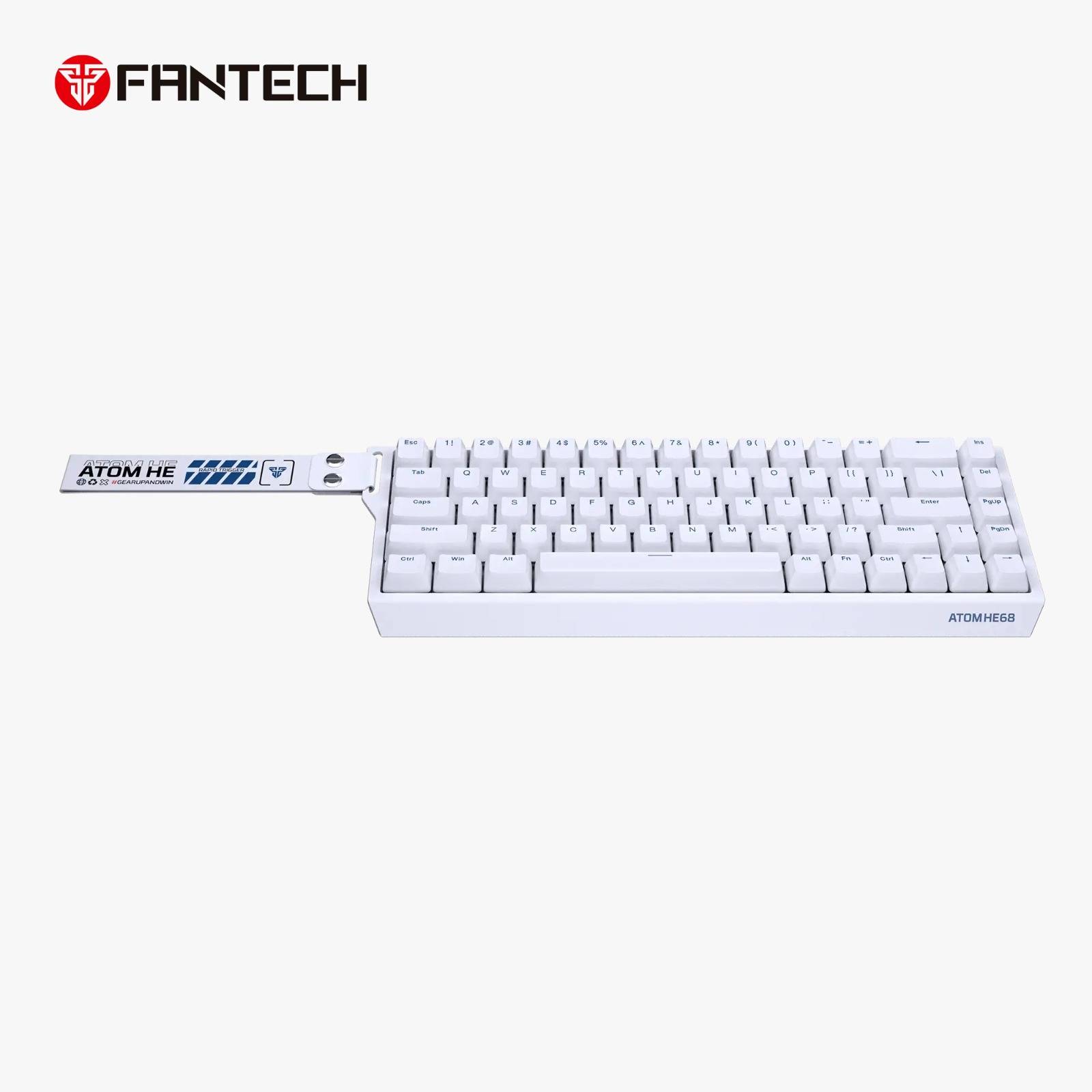 Fantech AtomHE68 MK811 Mechanical Gaming Keyboard (White)