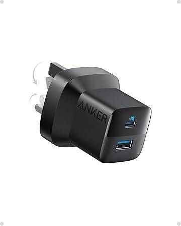 Anker 323 Dual-Port Charger 33W, USB-C + USB-A