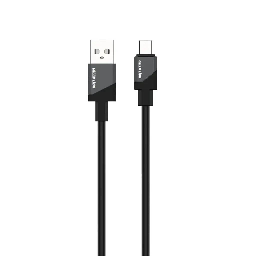 Green Lion USB-A to USB-C Silicone Cable 1m 15W