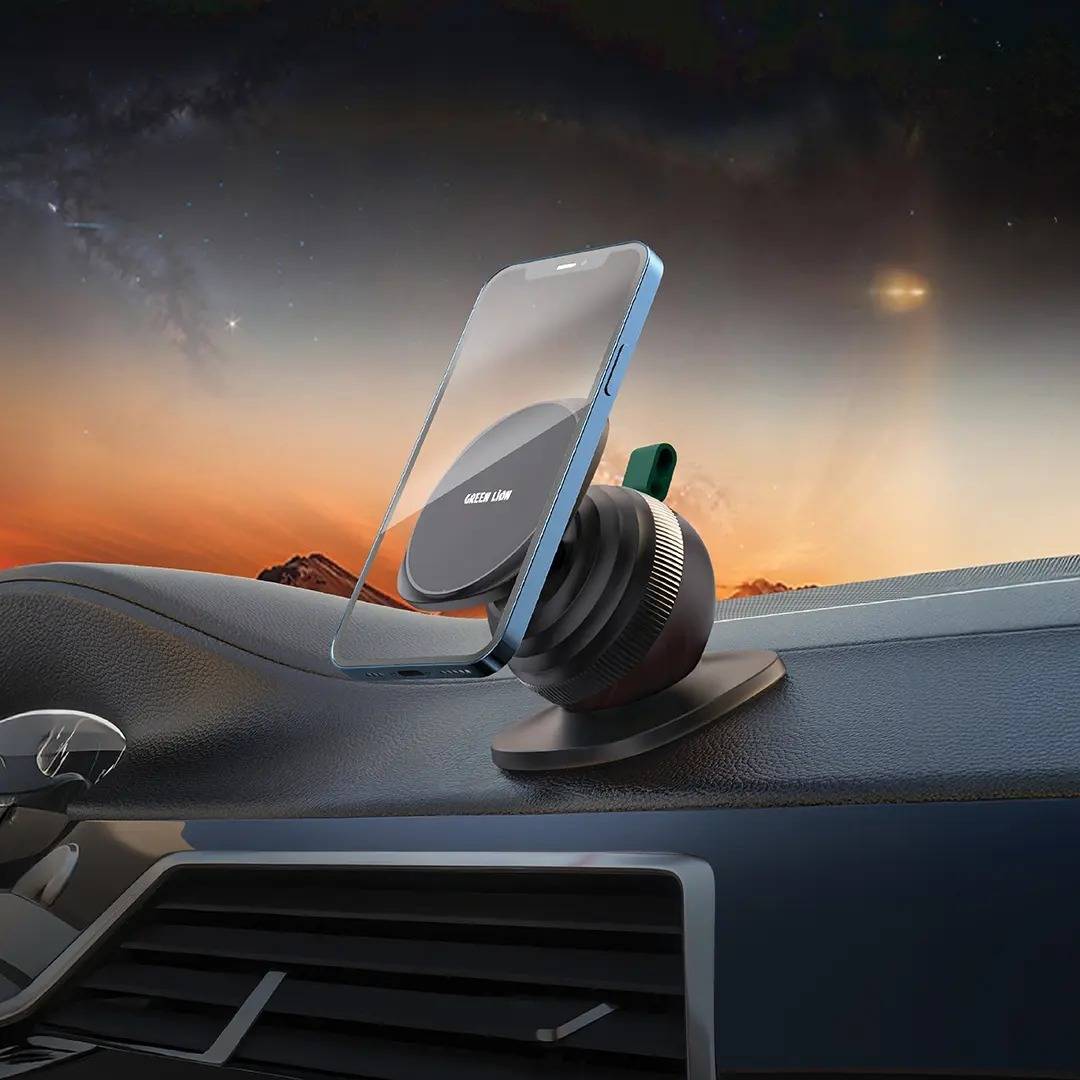 Green Lion Snail Mount Car Phone Holder / GX-59