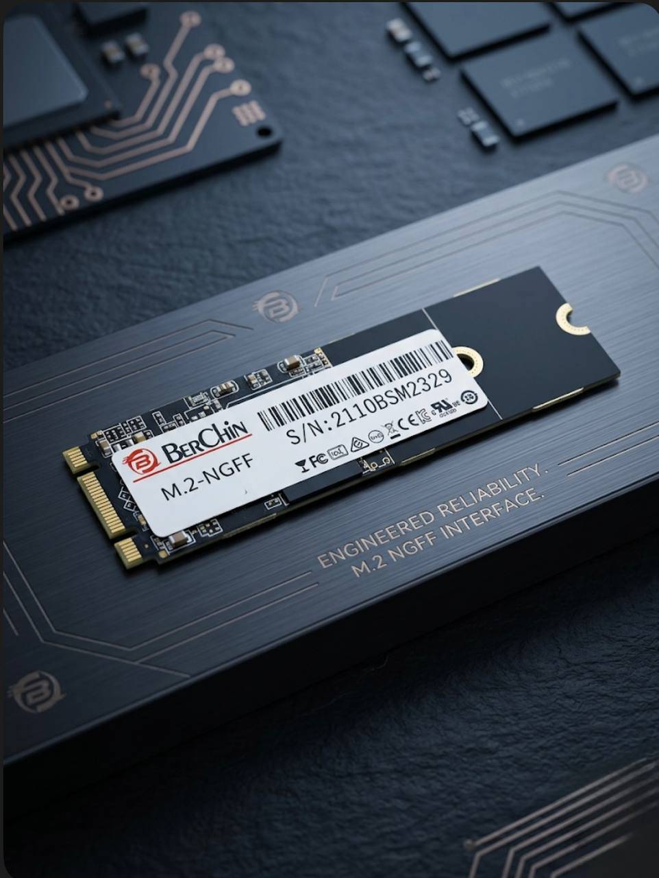 SSD BERCHIN 256GB M.2