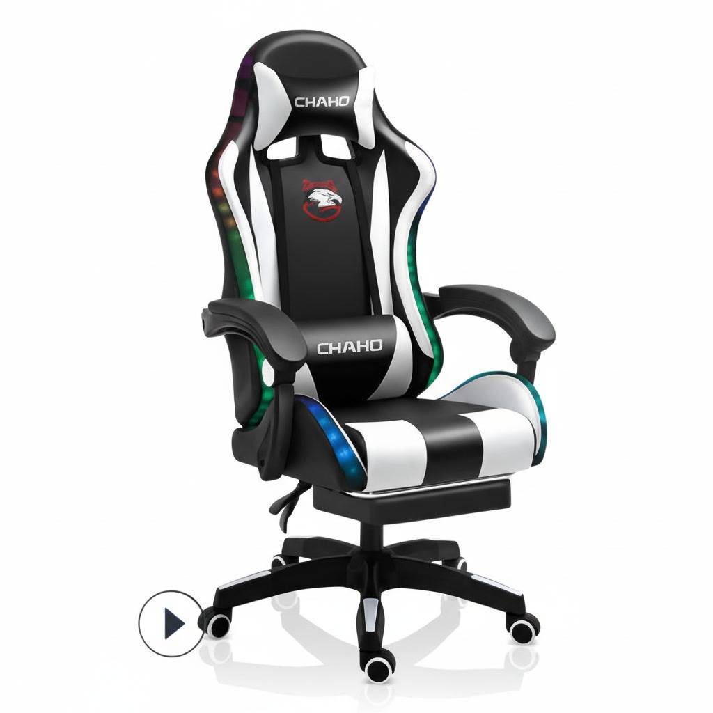 Chaho YT-055 Gaming Chair with Footrest RGB