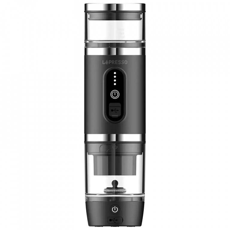 LePresso 4 in 1 Portable Coffee Machine LPCFFM4IN1BK