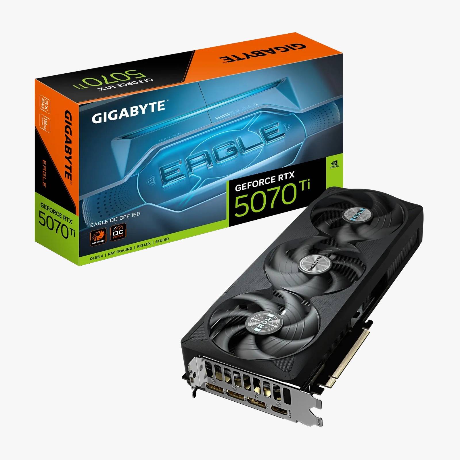 GIGABYTE GeForce RTX 5070 Ti EAGLE OC SFF 16GB GDDR7
