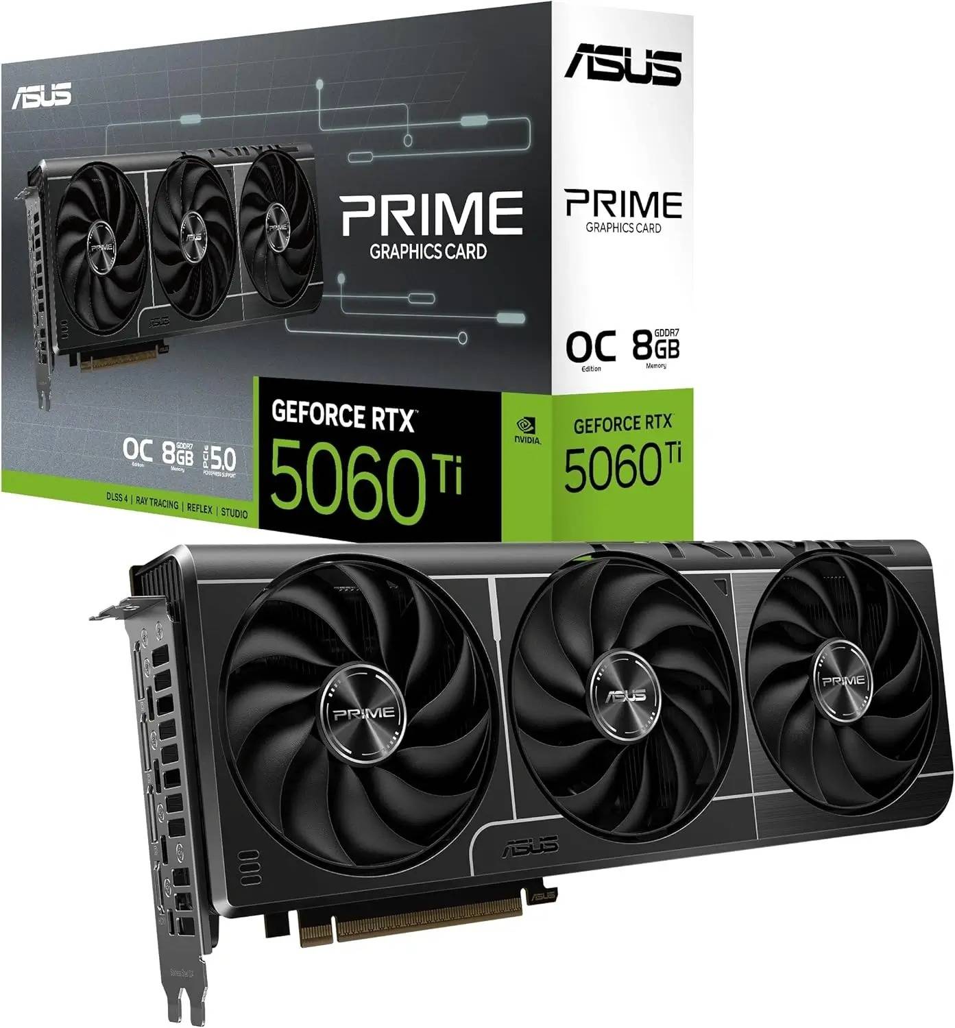 ASUS Prime GeForce RTX 5060 Ti 8GB GDDR7 OC Edition