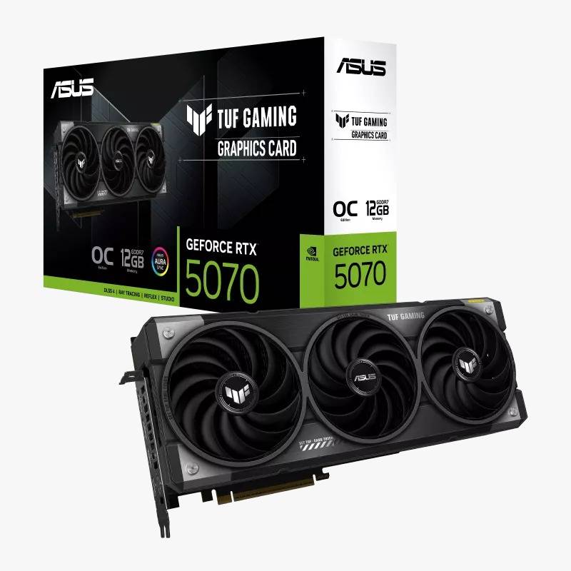 ASUS TUF Gaming GeForce RTX 5070 12GB OC Edition GDDR7