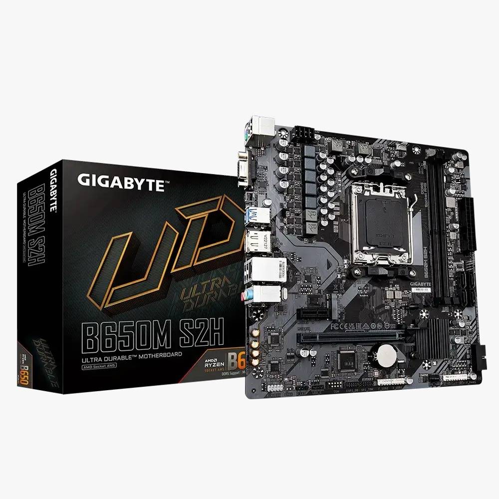 GIGABYTE B650M S2H DDR5 MOTHERBOARD - for AMD