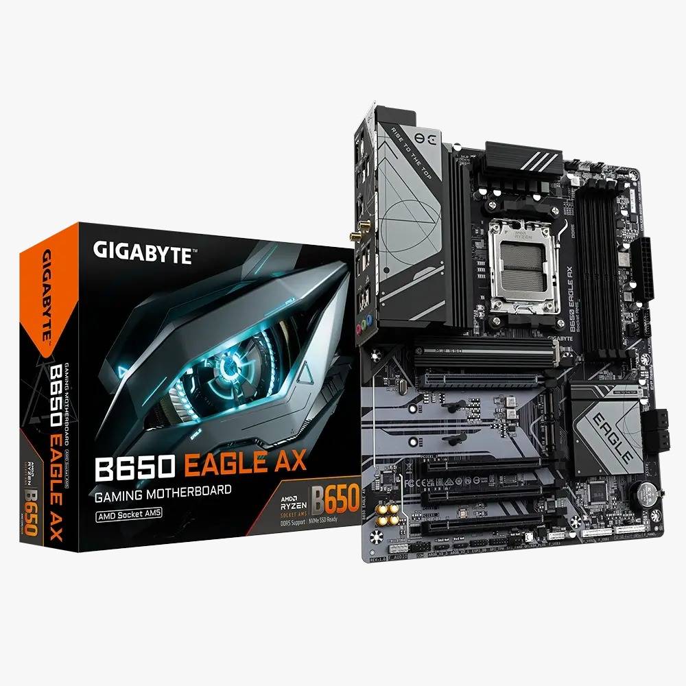 GIGABYTE B650 EAGLE AX DDR5 WIFI & Bluetooth MOTHERBOARD - for AMD
