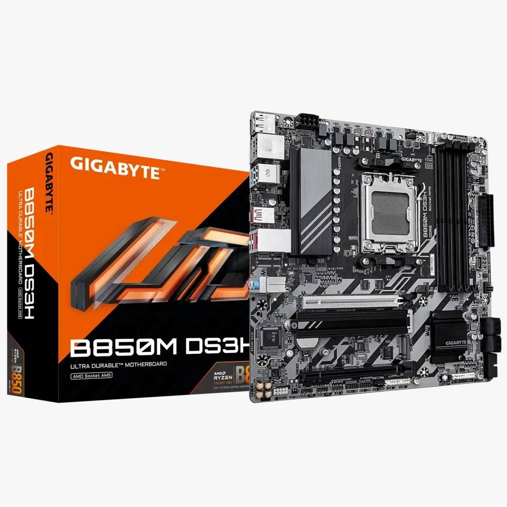 GIGABYTE B850M DS3H DDR5 MOTHERBOARD - For AMD