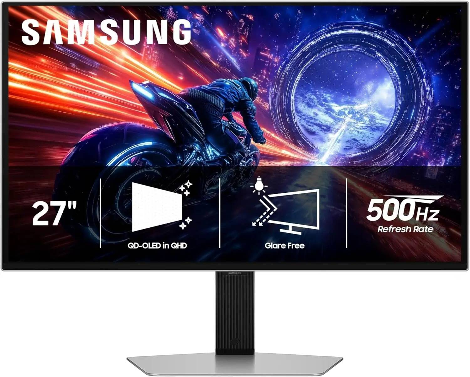 Samsung Odyssey QD-OLED G6 FG602 27-inch 2K QHD 500Hz 0.03ms (GTG) Flat Gaming Monitor