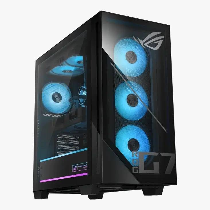 ASUS ROG700 GM700TZ-R9800X133W Gaming PC - AMD Ryzen 7 9800X3D - NVIDIA GeForce RTX 5070 Ti PRIME 16GB GDDR7