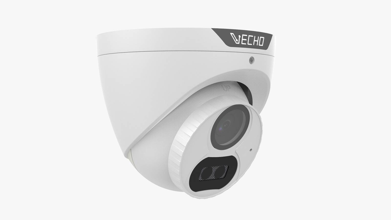 Vecho VEC-ACT202F3-LED 2MP ColorHunter Fixed Warm Light Turret Analog