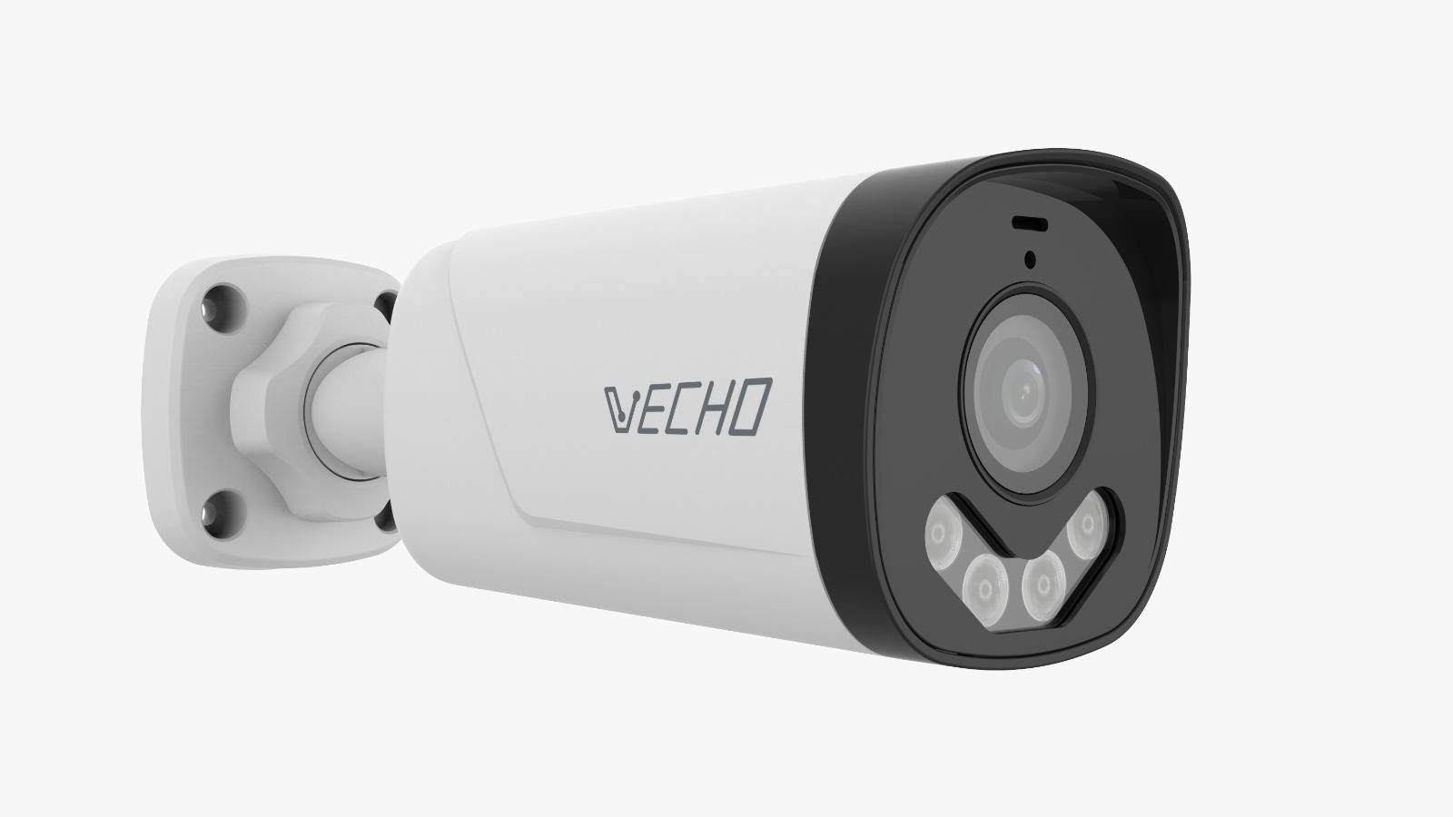 Vecho VEC-ACB45F4-A-LED 5MP ColorHunter Fixed Warm Light Bullet Analog