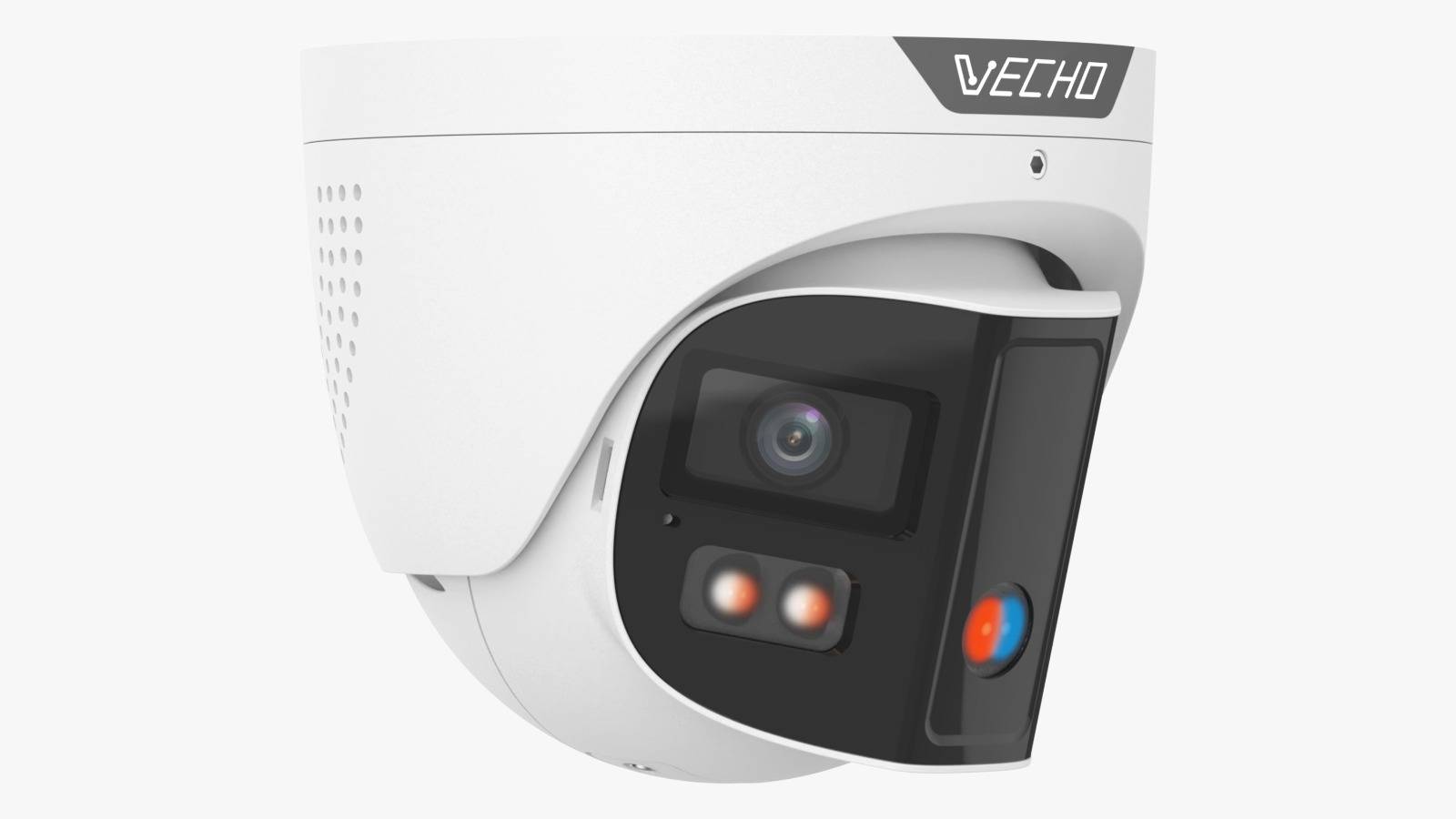 Vecho VEC-IPT238F3DK-A-DL-AI 8MP Double-Light Alarm Binocular Eyeball Network Camera