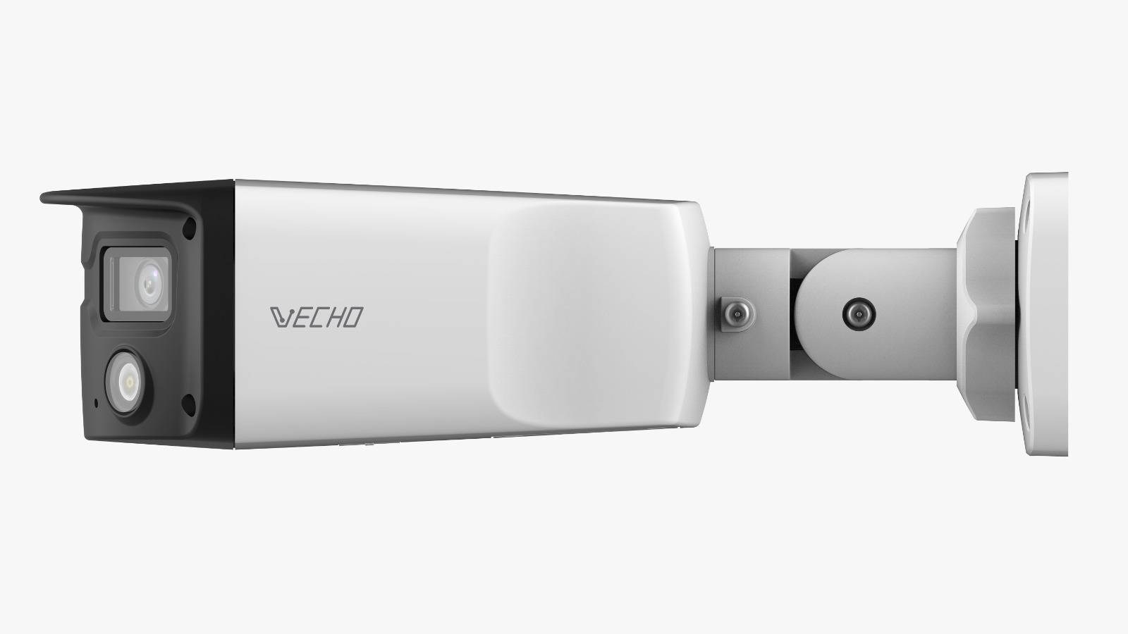 Vecho VEC-IPB234F4DK-A-LED-AI 4MP ColorHunter OmniView Fixed Warm Light Bullet Network Camera