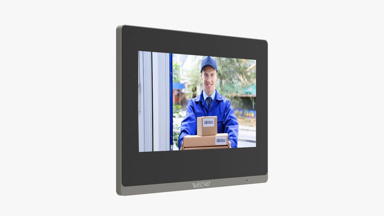 Vecho VEC-ID71-W 7-Inch Touch Screen Wall Mounted Indoor Station