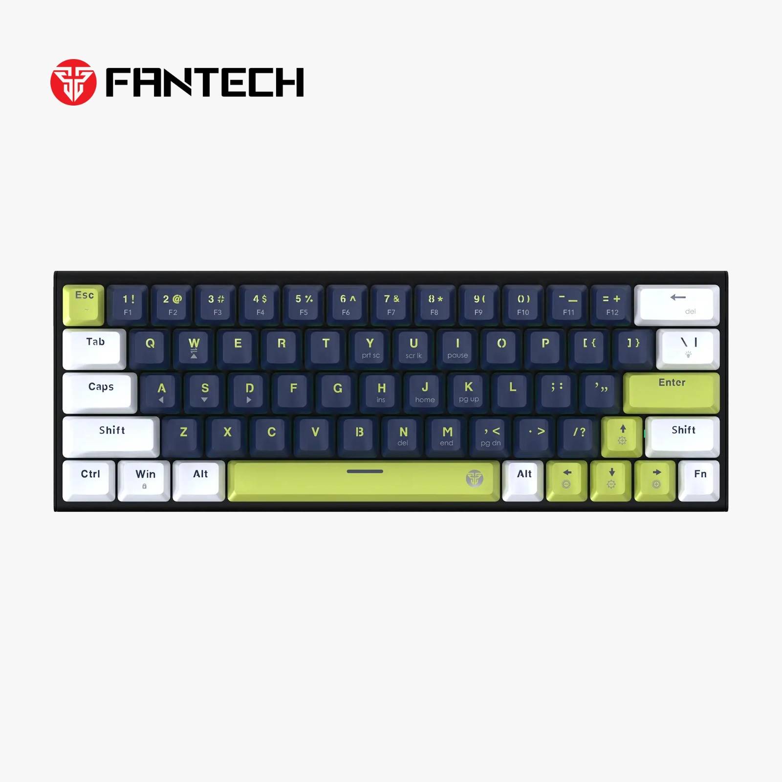 FANTECH ATOM63 MK874V2 MECHANICAL KEYBOARD MORI EDITION BLUE (Double-Shot ABS)