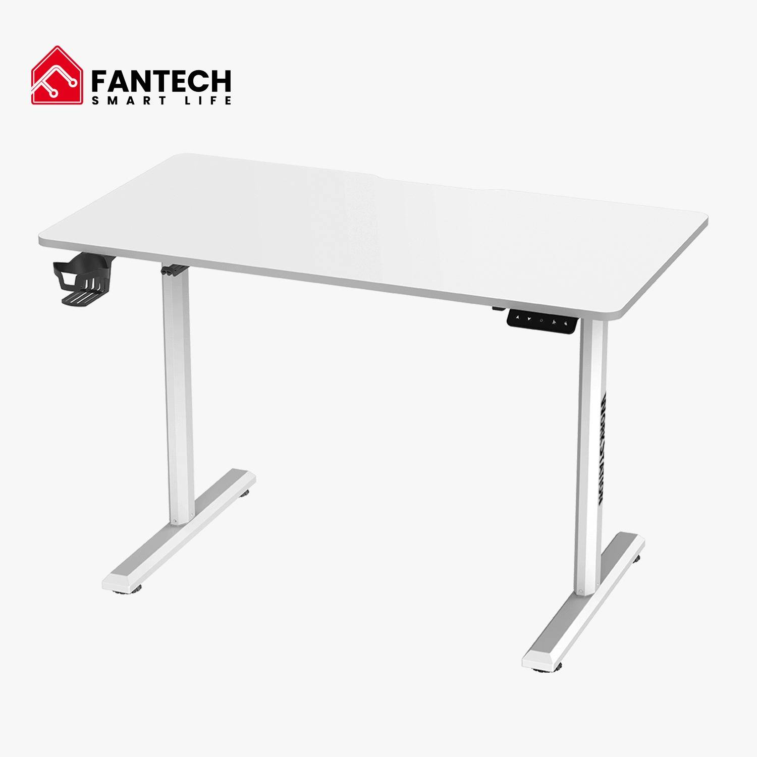 FANTECH WORKSTATION WS311 ADJUSTABLE RISING DESK - WHITE