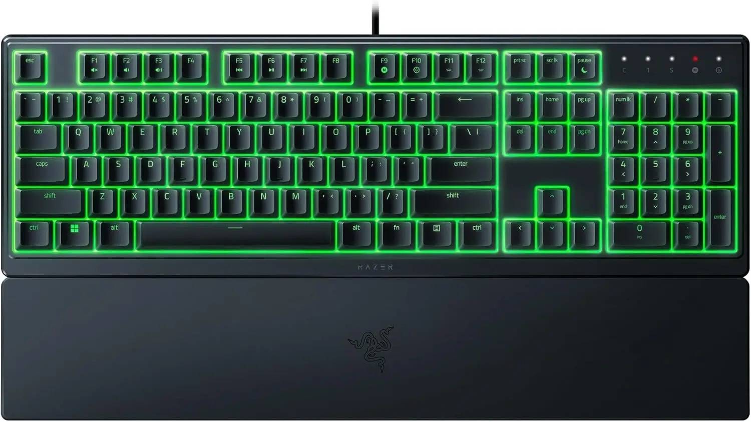 Razer Ornata V3 X Mecha-Membrane Wired Low Profile Gaming Keyboard