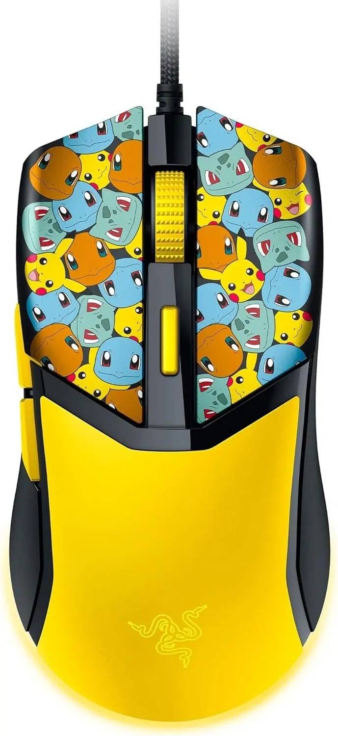 Razer Cobra Pokémon Kanto Starters Edition Customizable Wired Gaming Mouse