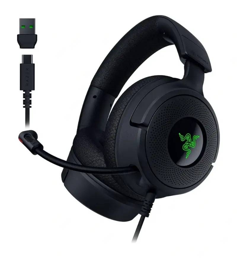Razer Kraken V4 X 7.1 Surround Sound Type-C Wired RGB Gaming Headset
