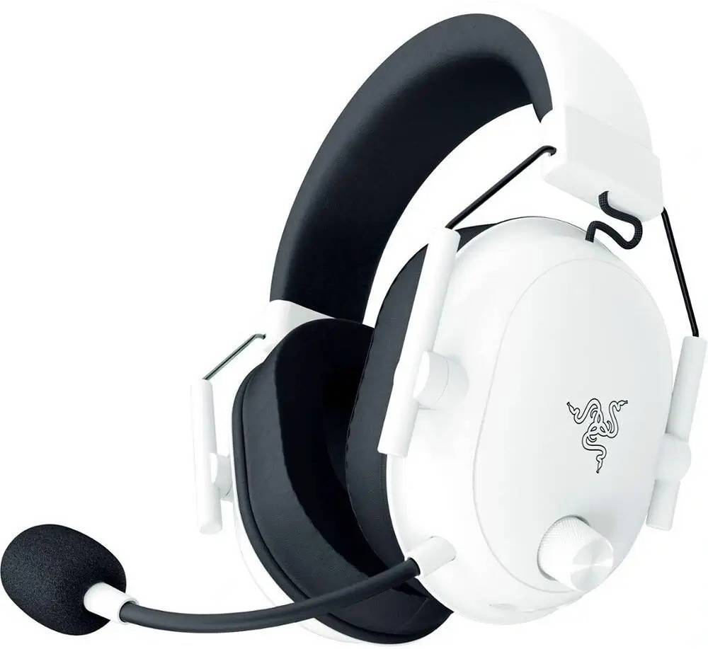 Razer BlackShark V2 HyperSpeed Tri-Mode Connectivity Gaming Headset White Edition