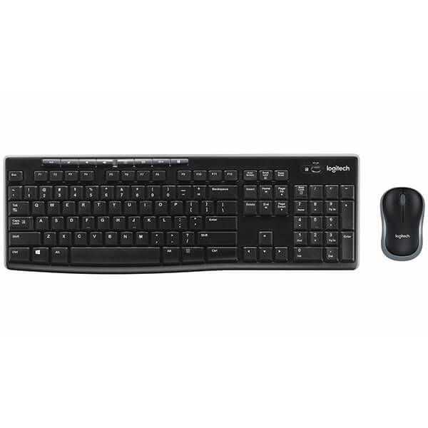 LOGITECH MK270 WIRELESS KEYBOARD AND MOUSE COMBO (Arabic & English Keys)
