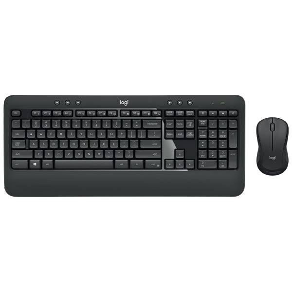 LOGITECH MK540 FULL-SIZE ADVANCED WIRELESS MEMBRANE KEYBOARD AND MOUSE COMBO (Arabic & English Keys)