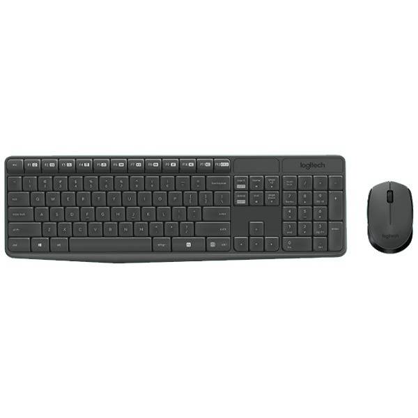 LOGITECH MK235 WIRELESS KEYBOARD AND MOUSE COMBO (Arabic & English Keys)