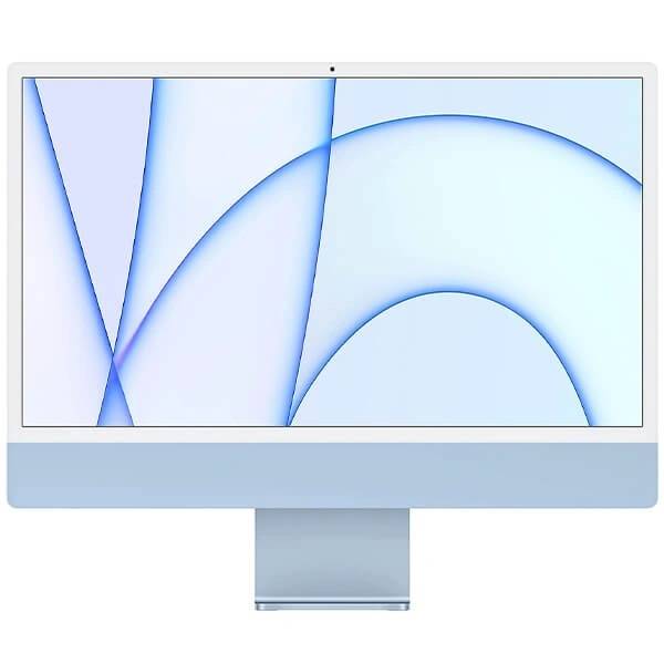 Apple iMac 24-inch (2021) - M1 Chip 8-Core CPU & 7-Core GPU – 256GB SSD – 8 GB RAM - LCD Retina 4.5K - BLUE