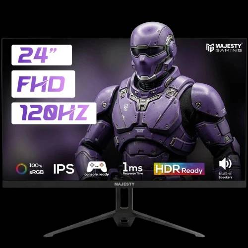 Majesty Gaming Monitor 24-inch FHD 120Hz 1ms IPS HDR
