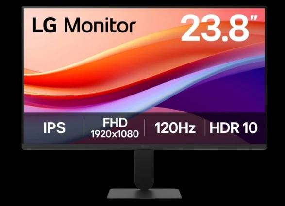 LG monitor 24U411A-B 24-inch Full HD (1920 x 1080) IPS 120Hz
