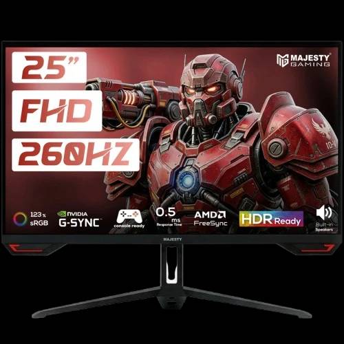 Majesty Gaming Monitor 24.5" FHD 260Hz 0.5ms IPS
