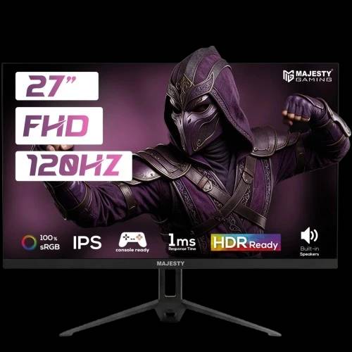 Majesty Gaming Monitor 27-inch FHD 120Hz 1ms IPS
