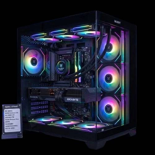 M.B.ASUS TUF GAMING B850 R5 9600X RX 9060XT 16GB RAM 32GB SSD 256 GB HDD 2TB
28,275,000 ل.س
