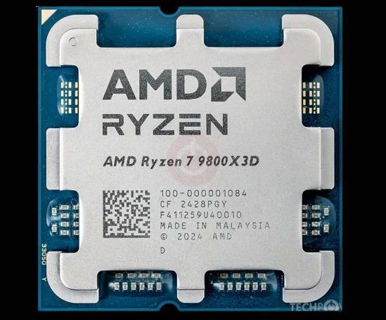 AMD Ryzen 7 9800X3D, 8C / 16T, up to 5.2GHz, 96MB Cache, TDP 120W
