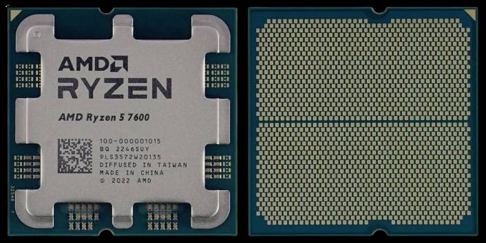 AMD Ryzen 5 7600 6C / 12T, 3.8 up to 5.1GHz, 40MB Cache, 65W (AMD Radeon Graphics)
