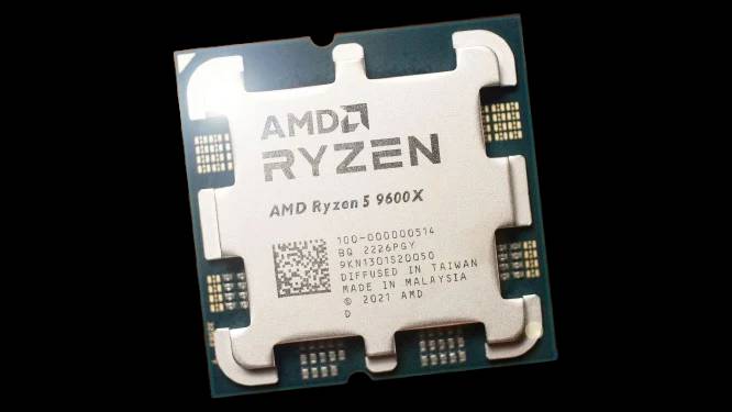 AMD Ryzen 5 9600X 6C / 12T, 3.9 up to 5.4GHz, 32MB Cache, TDP 65W