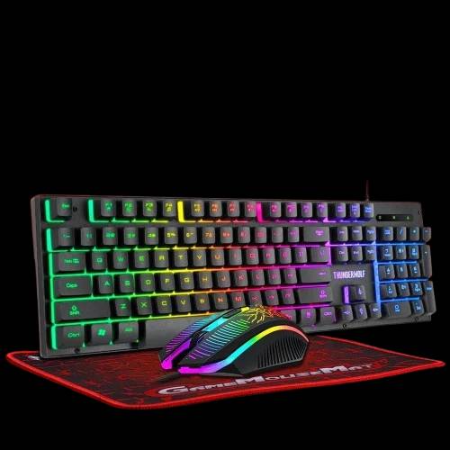 T WOLF 3in1 Mousepad, Mouse & keybord