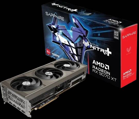 Sapphire Nitro+ AMD Radeon RX9070XT OC 16GB
