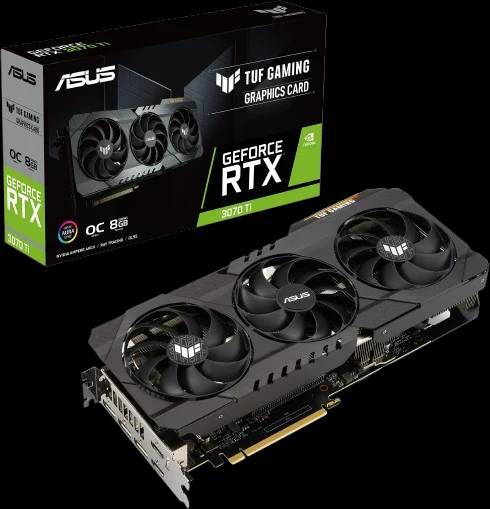 ASUS TUF RTX™ 3070 TI 8GB GDDR6X 290watt