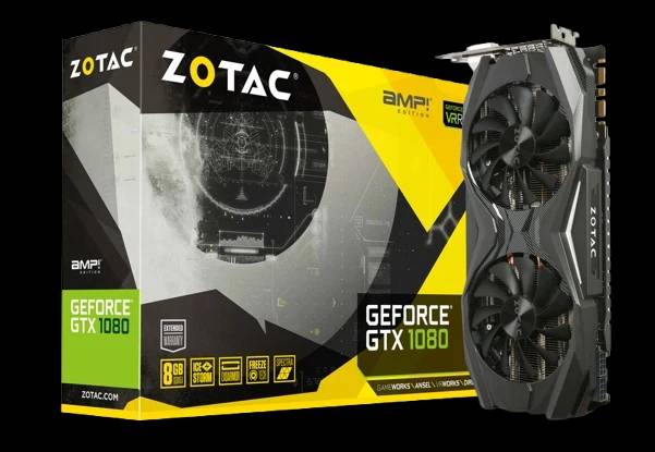 ZOTAC GTX™ 1080 8GB GDDR5X 180watt