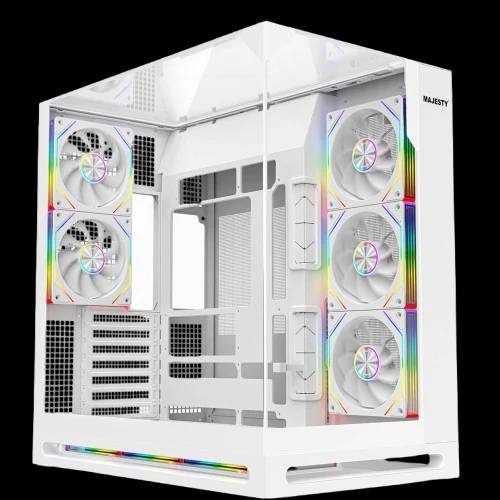 Majesty Falcon Gaming – PC Case (WHITE)