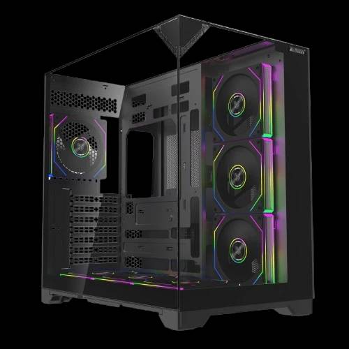 Majesty X Space plus Gaming – PC Case (BLACK)